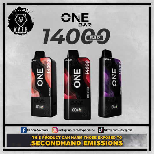 once bar. one bar vape flavors, one bar flavor guide, one bar pods, one bar 14000 puffs, black elite, black v1, black v1 compatible