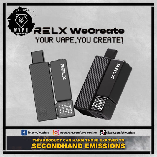 relx, relx wecreate, relx flavors, relx wecreate flavor