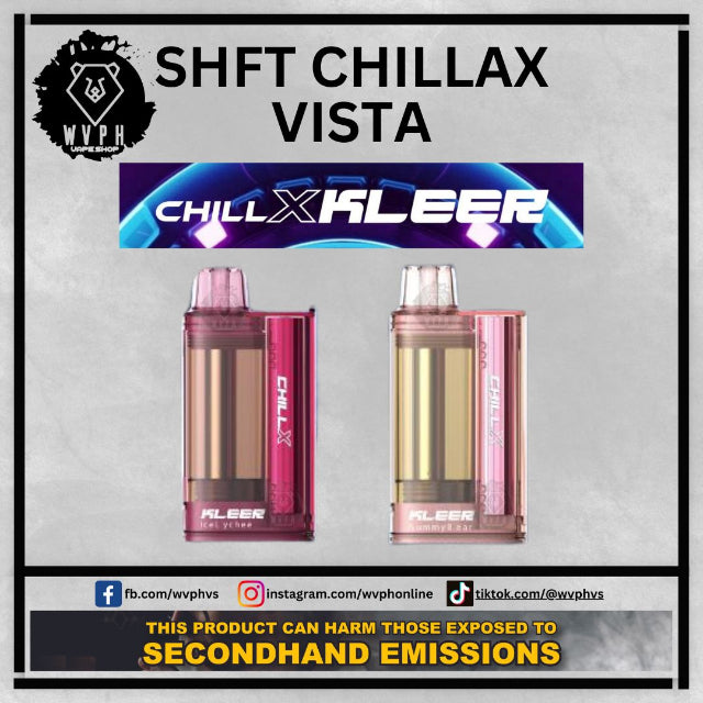 shft, chillax, chillax vista, shft vista, chillx vista, disposable vape