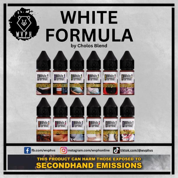 White Formula Saltnic by Cholos Blend WVPH VS White Formula Saltnic by Cholos Blend WVPH VS