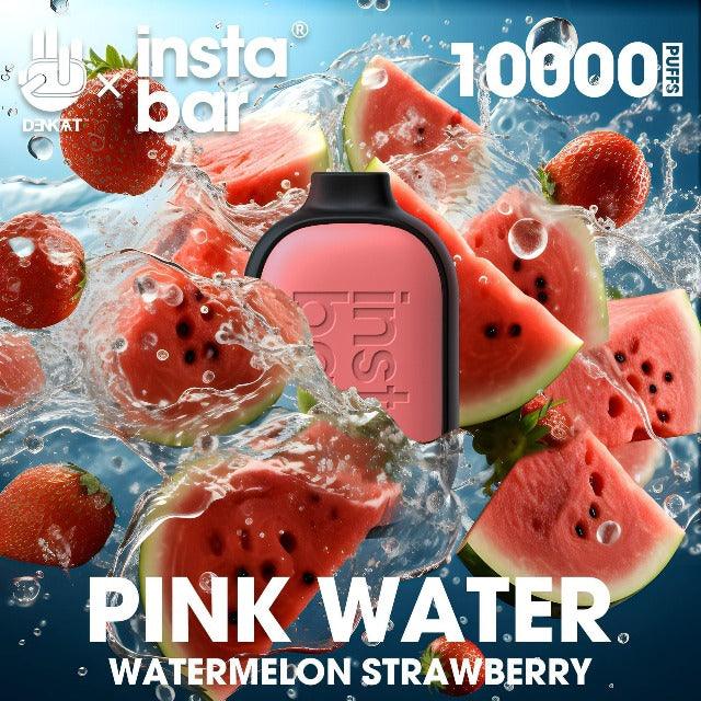 instabar 10k, instabar flavors, instabar vape, instabar flavor guide, instabar 10000 puffs, instabar 10k flavor, pink water, watermelon strawberry