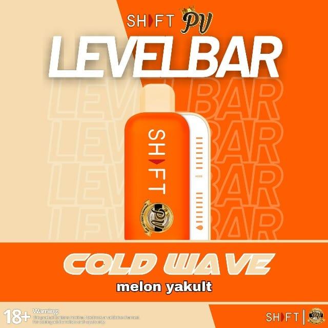 Shft Vape, Shft disposable, Shft disposable vape, Shft levelbar 10000 puffs, Shft levelbar menthol, Shft levelbar moving indicator, Shft levelbar cold wave, Shft levelbar melon yakult, Shft levelbar orange, shft levelbar brown, Shft levelbar front side, shft international, shft pasty vapor, shft vape, shft disposable, shft flavors, shft international, shft level bar, shft level bar front side, shft level bar closed-up, shft level bar