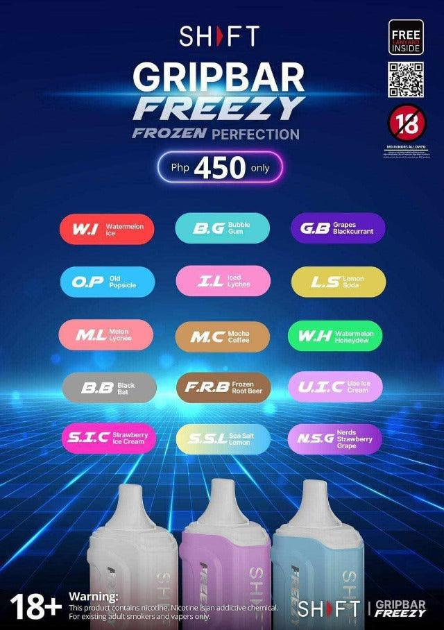 shft freezy, Shft vape, shft international, shft flavors, shft disposable