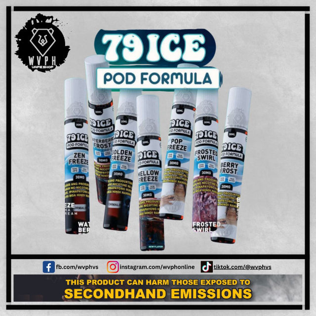 79 ice pod formula - pod formula - ice formula juice - mentholated juice - black formula - ice formula juice