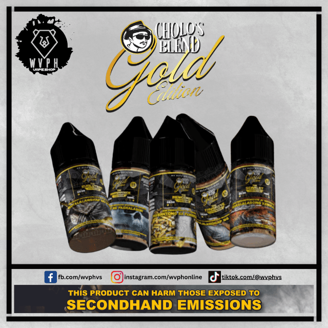 Cholos Blends, Cholos Blend flavors, Cholos Blend juice, Cholos Blend front side, Cholos Blend closed-up, Cholos Blend rear view, Cholos Blend review, Cholos Blend shopee, cholos blend gold edition, cholos blend flavor, cholos blend vape, cholos blend front side, cholos blend gold edition closed-up