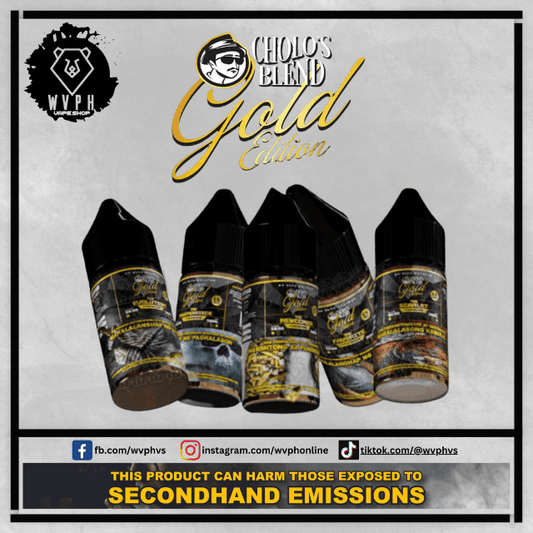 Cholos Blends, Cholos Blend flavors, Cholos Blend juice, Cholos Blend front side, Cholos Blend closed-up, Cholos Blend rear view, Cholos Blend review, Cholos Blend shopee, cholos blend gold edition, cholos blend flavor, cholos blend vape, cholos blend front side, cholos blend gold edition closed-up