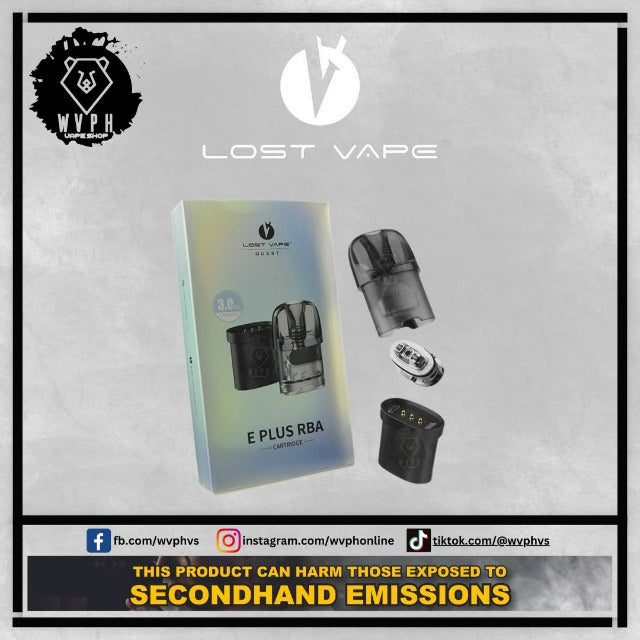 Lost Vape E-Plus RBA Cartridge