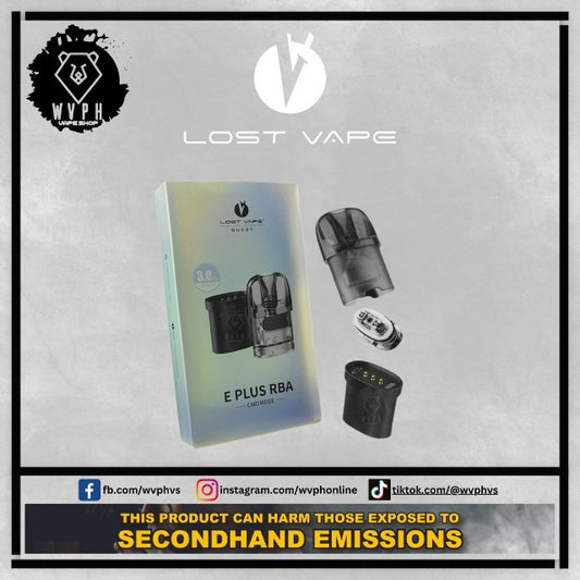 Lost Vape E-Plus RBA Cartridge