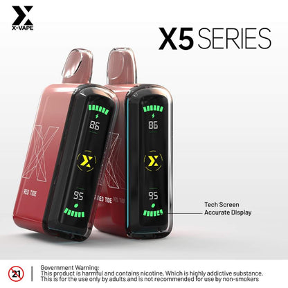 xvape, x5, disposable vape