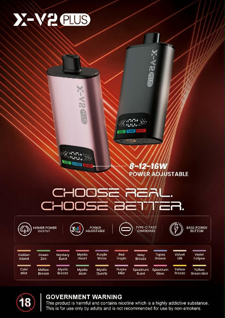 DISPOSABLE, V2 FLAVOR, XVAPE