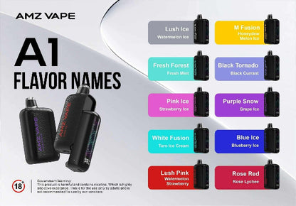 amz vape, amz a1 vape, amz flavor, amz vape flavor guide
