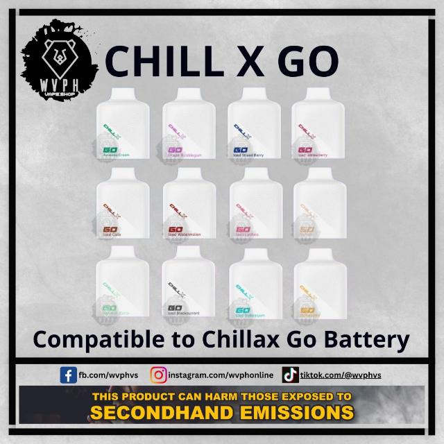 chillax vape, chill x go, chillax go, chillax