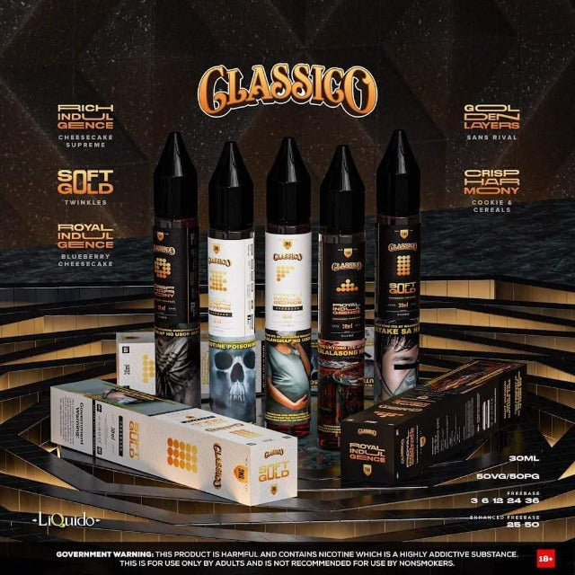 classico vape juice, classico ejuice, classico liquido