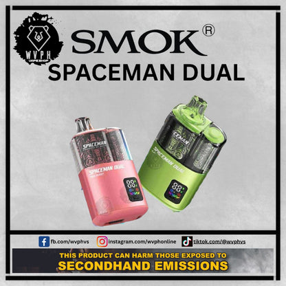 Smok Spaceman Dual 15000 WVPH VS Smok Spaceman Dual 15000 WVPH VS