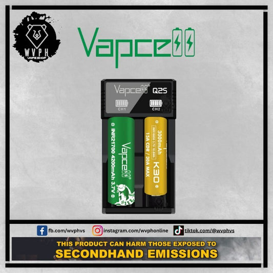 vapcell 18650, vapcell q2, vapcell charger, vap charger, battery charger, 18650 charger