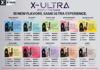 X-Vape Ultra / XVape X-Ultra 10000 puffs WVPH VS X-Vape Ultra / XVape X-Ultra 10000 puffs WVPH VS