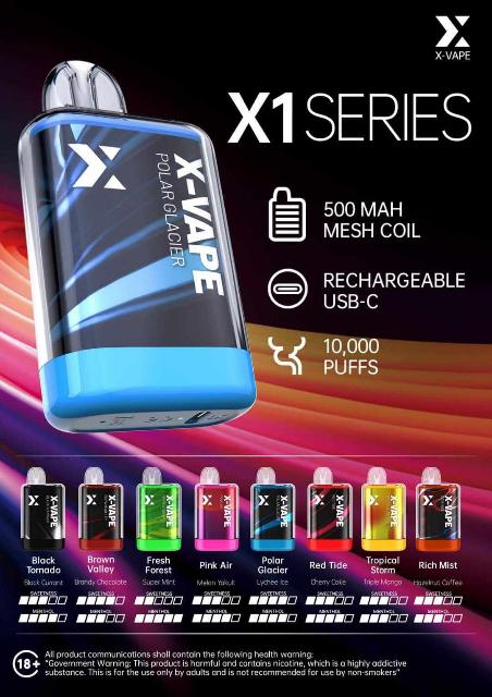 xvape, x-vape, x vape flavors