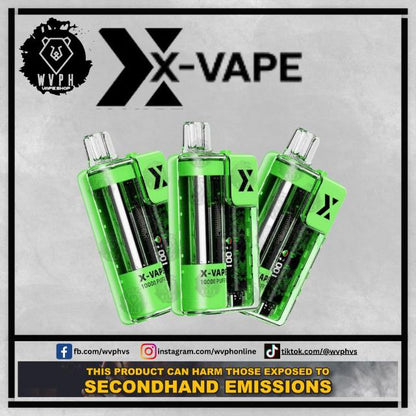 x vape x3, x vape 10000 puffs, x vape Philippines, x vape disposable, xvape Philippines, screen display, adjustable wattage, battery/screen indicator, rechargeable type-c