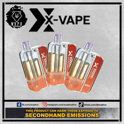 X Vape XVape X6 10000 Puffs WVPH VS X Vape XVape X6 10000 Puffs WVPH VS